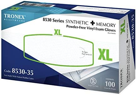 Tronex All-in-One Disposable PPE Kit for Home Health, Workplace, and Classroom Including Vinyl Exam Gloves, Isolation Gowns, Medical Face Masks, Shoe Covers, Hairnets (Extra Large) - Image 2