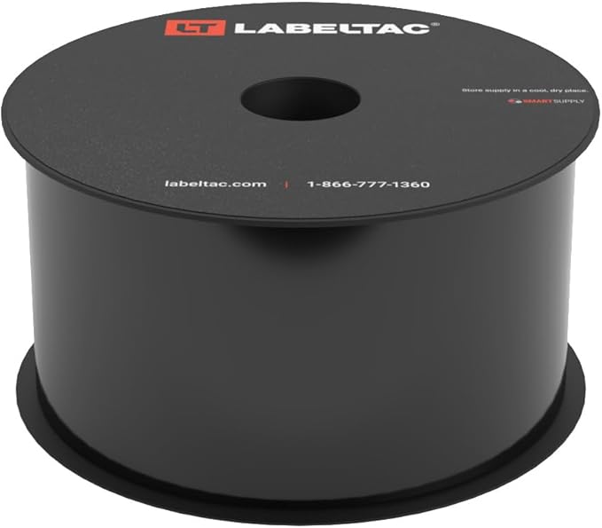 LabelTac LT4/LT4P/LTPX Label Supply 2.5" x 150' Black by LabelTac