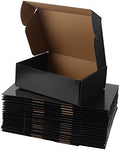 Hoikwo 20 Packs Black 12x9x4 Medium Shipping Boxes by Hoikwo
