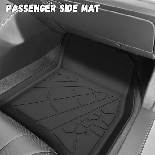 Floor Mats for Honda Accord Sedan 2023-2026 (Include Hybrid), All Weather TPE Protection Floor Liners Accessories, 1st & 2nd Row - Image 3