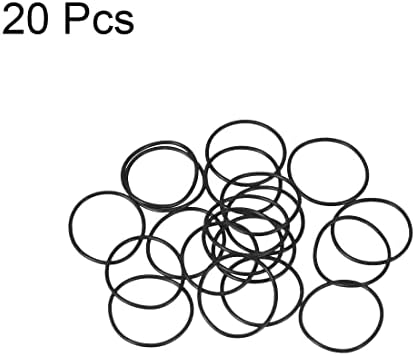 uxcell 20pcs 17x15x1mm Nitrile Rubber O-Rings Metric Sealing Gasket - Image 3