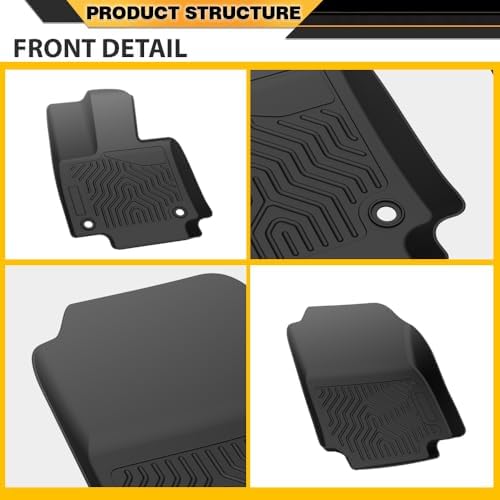 G-PLUS TPE Floor Mats 3PCS Fit Toyota RAV4(Including Hybrid) 2019-2024 - Image 7