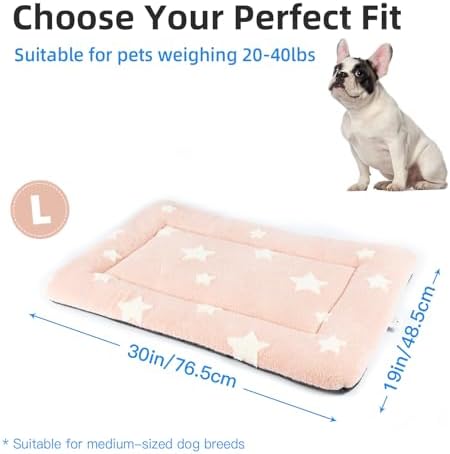 Mora Pets Dog Crate Pad Washable Puppy Dog Bed for Crate Flat Kennel Mat - Image 6