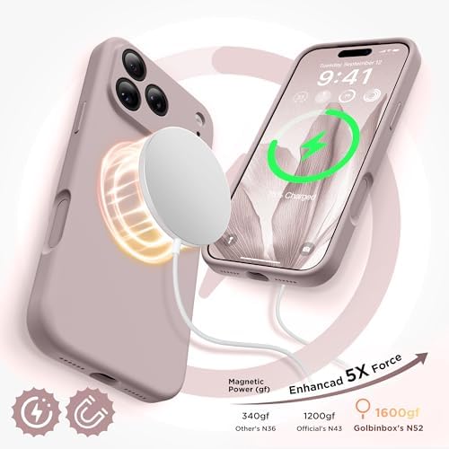 GolbinBox Magnetic for iPhone 18 Pro Case/17 Pro Case, Light Taro - Image 3
