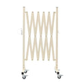 GYMTIME Expandable Metal Barricade, Portable Safety Barrier by GYMTIME