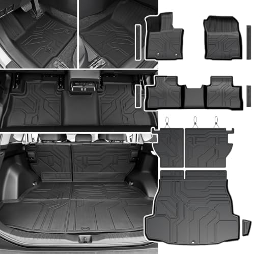 Floor Mats for Toyota RAV4 2026 Hybrid (Not Fit PHEV/Subwoofer) by JOULARISE