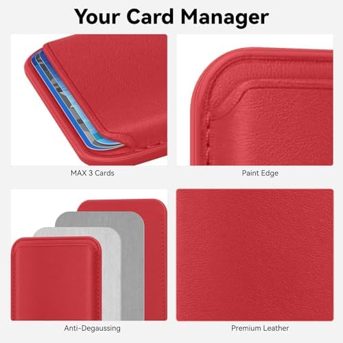 Magnetic Wallet Cell Phone Card Holder for Phone Case with Mag-Safe - Image 4