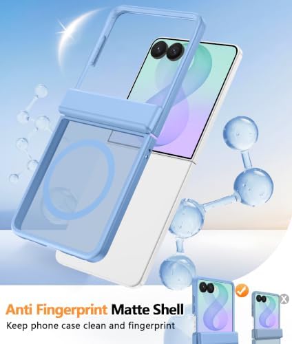 FNTCASE for Samsung Galaxy Z Flip 8 Case, Fit for Magsafe, Screen Protector - Image 4