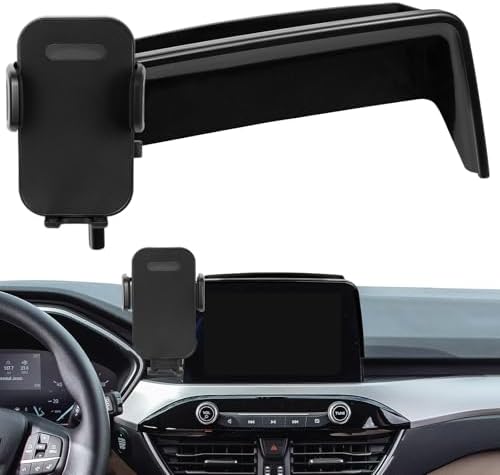 Car Phone Holder for 2020-2025 Ford Escape Accessories-Cell Phone Mount for Escape 8 inch Touch Screen Cradles Hands-Free 360° Rotation by Unknown