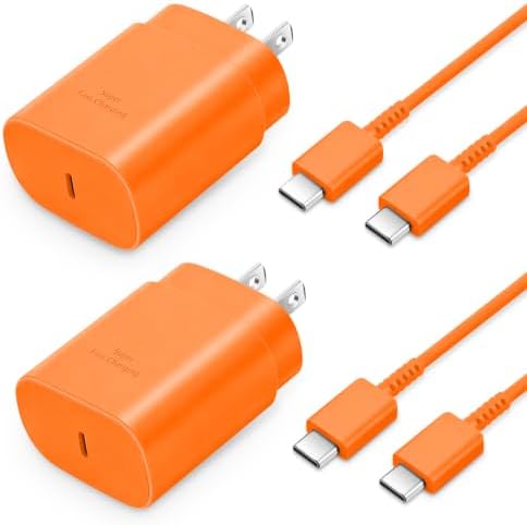 25W Type C Charger Fast Charging Long 10 FT Fast Charger USB C Cable by GUUSMART