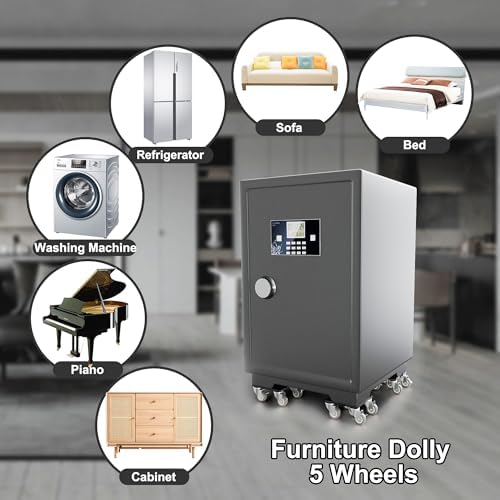 Furniture Movers with 5 Wheels, Heavy Duty Furniture Dolly - Image 5