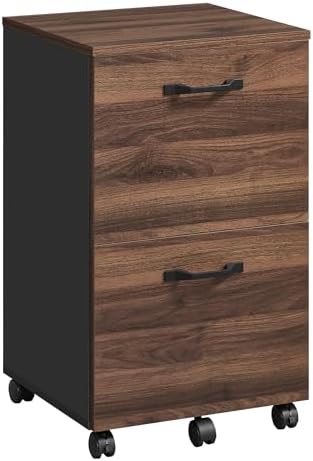 VASAGLE 2-Drawer File Cabinet, Small Rolling Filing Cabinet - Image 6