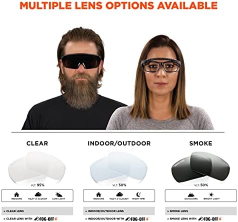 Ergodyne Skullerz OSMIN Safety Glasses, ANSI Z87.1 - Image 5