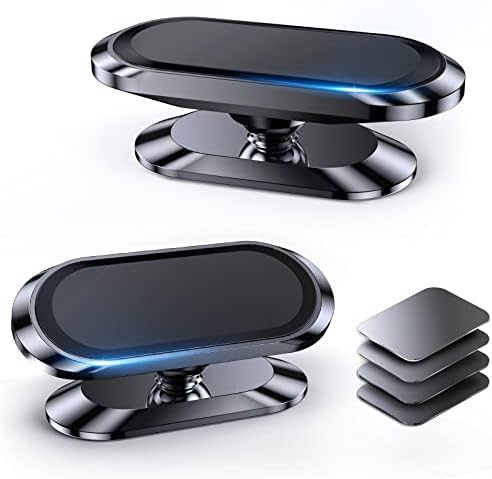 【2-PACK】Magnetic phone holder for Car Dash Magnetic Car Mount for iphone by Coolpow