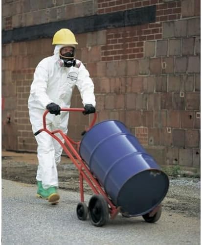 DuPont Tychem 4000 SL127T Disposable Chemical Resistant Coverall with Hood, Elastic Cuff and Taped Seams, White, 3X-Large (Pack of 6) - Image 5