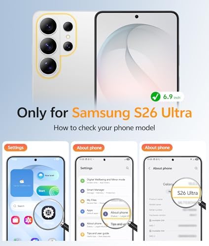 FNTCASE for Samsung Galaxy S26 Ultra Case, Compatible with Magsafe - Image 2