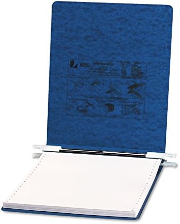 ACCO PRESSTEX Covers w/ Hooks, Unburst, 9 1/2 x 11 Sheets, Dark Blue (54113) by CleanItSupply