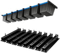 Garage Ceiling Storage Racks, Ceiling Mount Bin Holder, 8 Sets for 7 Bins by Unknown