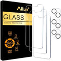 Ailun Screen Protector + Camera Lens Protector for iPhone 14, 3+3 Pack by Ailun