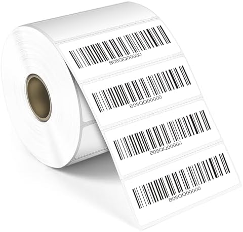 LLIKED 3"x1" Removable Labels 1400 Thermal Labels with No Residue by LLIKED