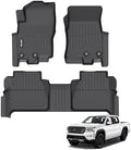 AIPOIL® Custom Fit TPE Floor Mats for 2022-2026 Nissan Frontier Crew cab (Not fit King Cab), All-Weather Waterproof Stain-Resistant Durable Raised Edge Car Liners by AIPOIL