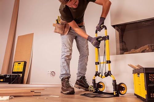 Stanley Hand Truck, Yellow, SXWTD-FT580 - Image 7