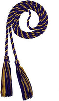 Tassel Depot Graduation Honor Cord - Purple/Oriental Gold - Every School Color Available - Made In Usa by TasselDepot