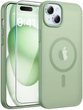 FNTCASE for iPhone 15/14/13 Case, Fit for Magsafe, Glass Screen Protector by FNTCASE