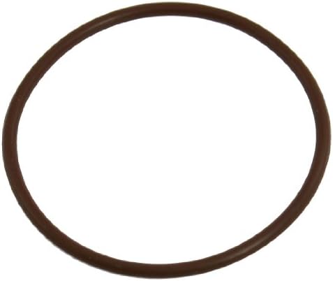 uxcell 59mm x 65mm x 3mm Coffee Color Fluorine Rubber O Ring Grommet Seal by uxcell