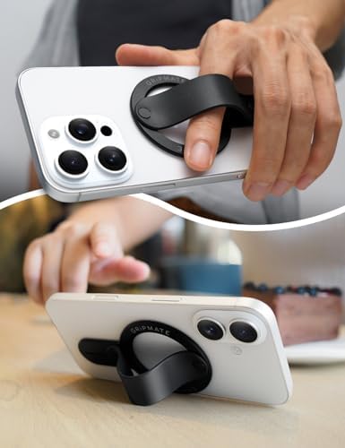 GripMate for MagSafe Phone Grip for iPhone, Slim Magnetic Phone Ring Holder - Image 5