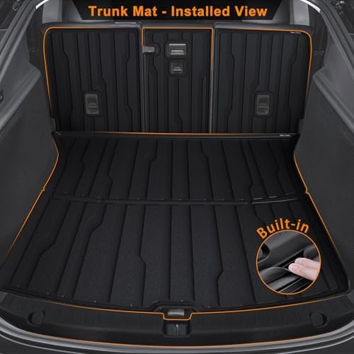 TripleAliners 10PCS Floor Mats Full Set for 2025 2026 Tesla Model Y Juniper - Image 5