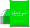 JinRuiKJ Thank You Poly Mailers 10x13 Inch, 100 PCS, Green by JinRuiKJ