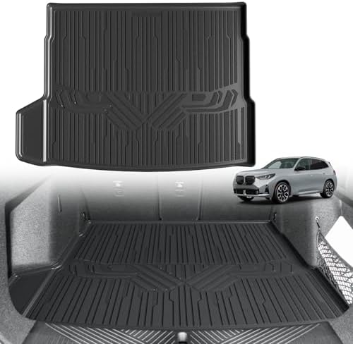 TripleAliners Trunk Mat All Weather Liner for 2025 2026 BMW X3 Accessories by TripleAliners