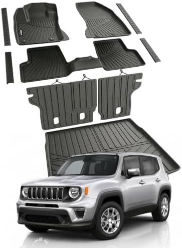 Floor Mats for Jeep Renegade 2015-2025 Full Sets by RYStark