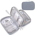 FYY Electronic Organizer, Travel Tech Pouch Bag, Large, Light Grey by FYY