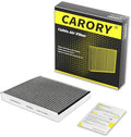 Cabin Air Filter w/Activated Carbon for Select 2013-2023 Ford, Lincoln Models - C-Max, Escape, Focus, Transit Connect, MKC, CV6Z-19N619A, FP-70, 2014 2015 2016 2017 2018 2019 2020 2021, CF921 by Carory