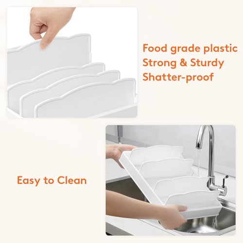 Lifewit Kitchen Cabinet Organizer for Food Contanier Lid with 7 Sections - Image 7