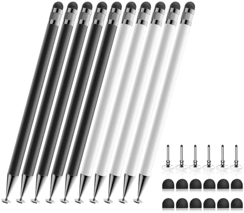 Bopomofo Stylus(10 Pcs),2-in-1 Stylus Pen for Touchscreen,Capacitive Stylus by Bopomofo