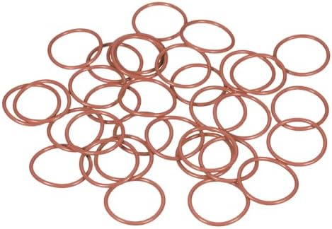 50pcs Fluorine Rubber O-Rings 28x24x2mm Metric FKM Sealing Gasket by Unknown