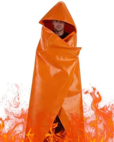Mondoshop Emergency Fire Cloak for Home Essentials Safe Fireproof Cloak by Mondoshop