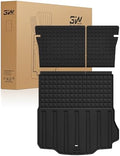 3W Cargo Liner & Backrest Mat for 2024-2026 Dodge Charger EV by 3W