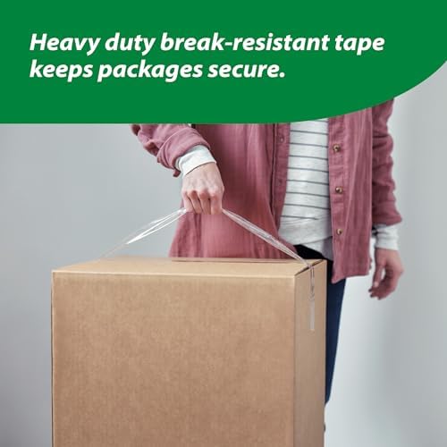 Duck HD Clear Heavy Duty Packing Tape Refill Rolls, 2 in Wide, 24 Rolls - Image 2