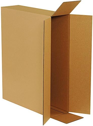 Tape Logic TL26620FOL Side Loading Boxes, 26" x 6" x 20", Kraft (Pack of 10) by TapeLogic