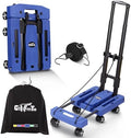GtIiFmTe Foldable Hand Truck, Lightweight Luggage Cart for Airport Car Seat by GtIiFmTe