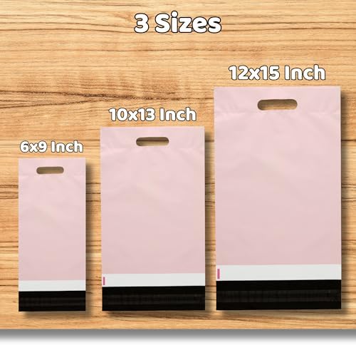 Donyson Pink Poly Mailers, 6x9, 100 Pack, Shipping Bags for Clothing - Image 5