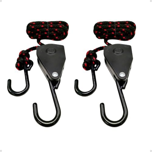 3/8 Inch Heavy Duty Tie Down Straps, Rope Hanger, Hunting Essentials by EVMANZ