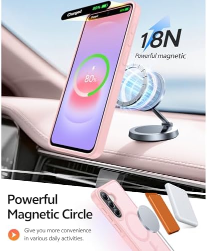 FNTCASE for Galaxy A37/A36 5G Phone Case, Fit for Magsafe, Screen Protector - Image 3