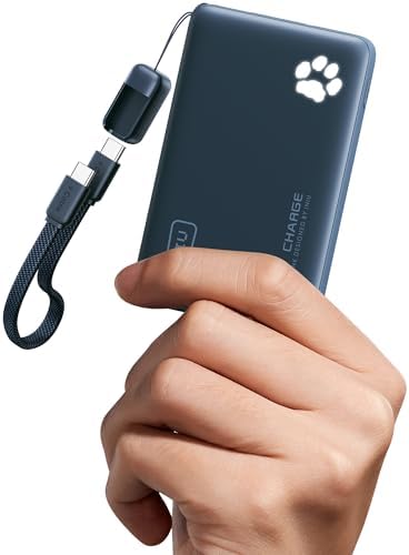 INIU 10000mAh 45W Fast Charging Portable Charger, Smaller Travel Power Bank by INIU