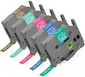 COLORTY TZ 12mm 0.47 Color Tape Replacement for Brother P-Touch Label Tape by COLORTY