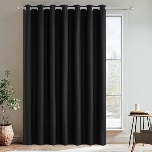 NICETOWN 100% Black Out Curtain for Patio Sliding Door, W100 x L96 in - Image 3